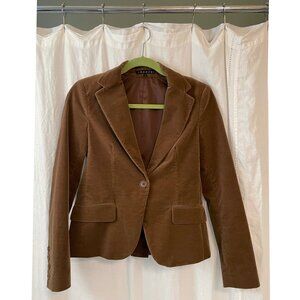 Theory velvet Brown Jacket 2 XS-S